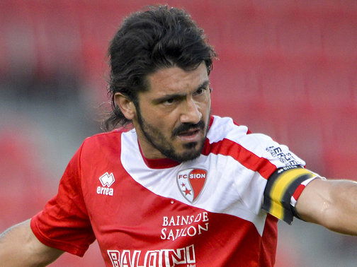 Ufficiale Sion: Gattuso con il “bidello” Arno Rossini preview