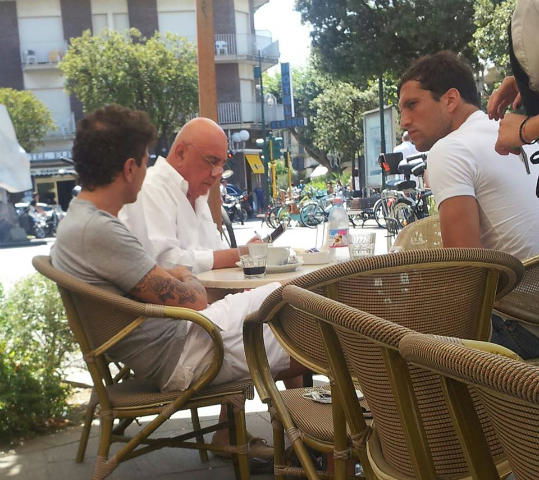 La foto dell’incontro Silvestre-Galliani prima della rottura preview