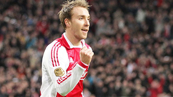 Ajax:”Eriksen autorizzato a parlare con il Tottenham” preview