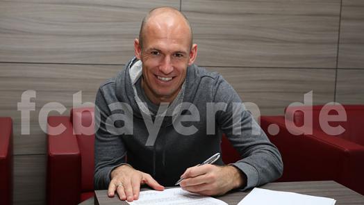 Ufficiale: Bayern-Robben insieme fino al 2017 preview