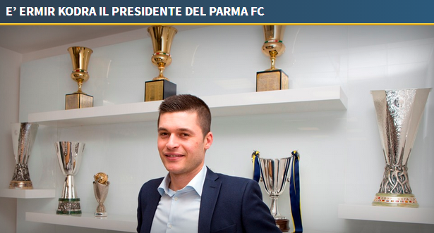 Ufficiale: Ermir Kodra nuovo presidente del Parma article-post
