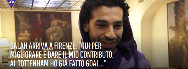 Salah si presenta: “Molto contento di essere a Firenze” preview