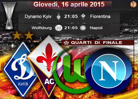 E. League: Il Napoli gioca a poker, 1-1 Viola a Kiev preview