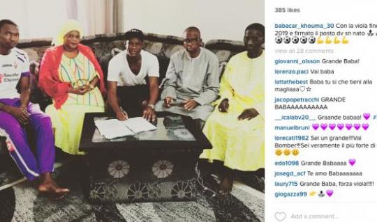 Babacar annuncia: “Ho rinnovato fino al 2019” article-post