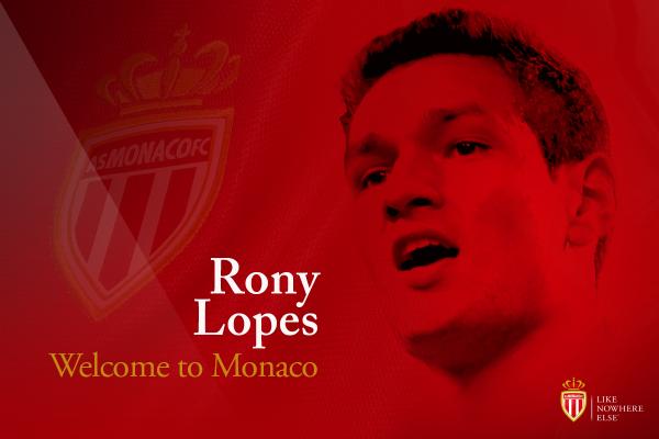 Maglia Home AS Monaco Rony LOPES Maglia Home AS Monaco Rony LOPES
