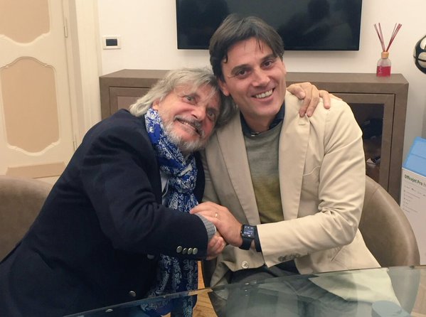 Samp, è già Montella-mania: ecco le foto della firma preview