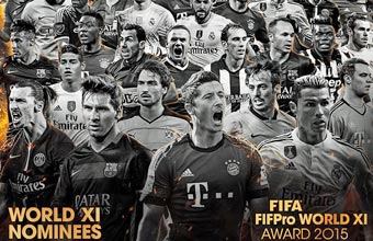Fifa FIFPro World XI 2015, la lista dei 55 candidati: presenti quattro italiani preview