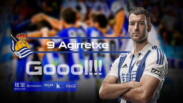 IMANOL AGIRRETXE, ORO COLATO PER LA REAL SOCIEDAD preview