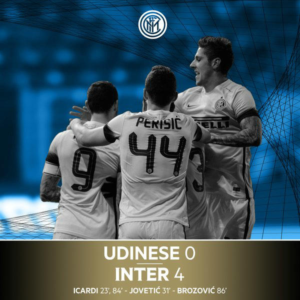 Inter forza quattro a Udine, primato consolidato preview
