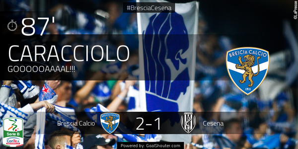 Serie B: il Brescia stende il Cesena nel segno dei Caracciolo preview