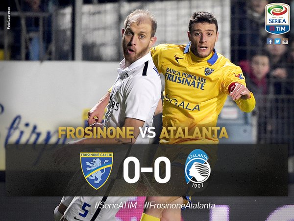 Frosinone e Atalanta si dividono la posta: al Matusa finisce 0-0 preview