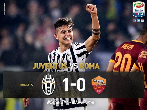 Serie A: Juve schiacciasassi, il solito Dybala cancella la Roma preview