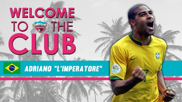 Ufficiale: Adriano riparte dal Miami United preview