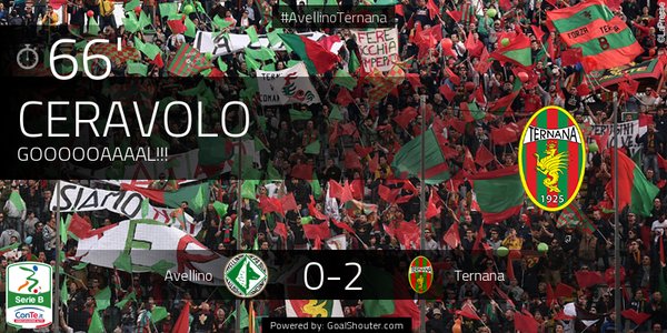 Serie B: la Ternana sbanca Avellino con un doppio Ceravolo preview