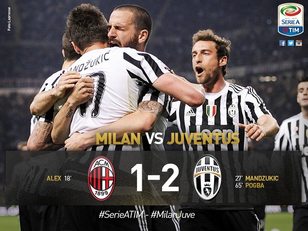 Juve, titolo sempre più vicino: battuto anche il Milan preview