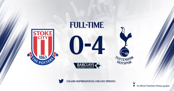 Premier League: il Tottenham travolge lo Stoke e si porta a -5 dal Leicester preview