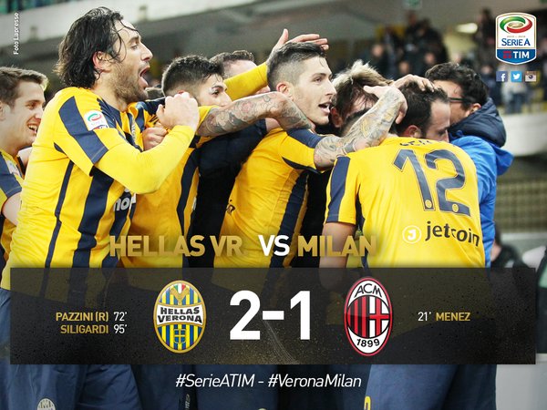 Il Verona beffa il Milan allo scadere. Si riaccende la speranza preview