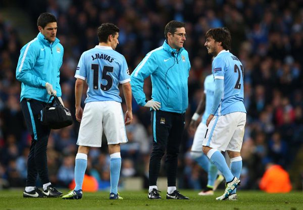 City, tegola David Silva: out 2-3 settimane, salterà il Real preview