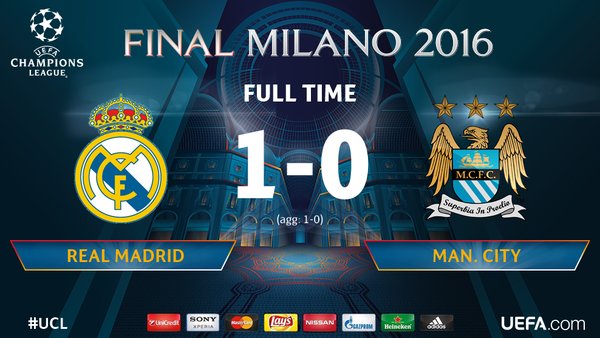 Champions: City eliminato, derby Real-Atletico in finale! preview