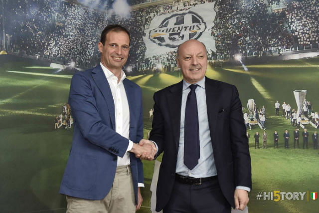 Ufficiale: Allegri rinnova con la Juve fino al 2018 preview