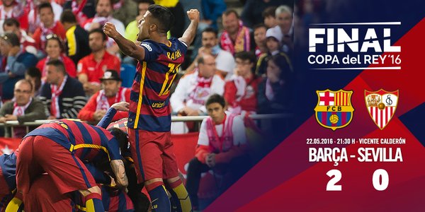 Doblete Barça: dopo la Liga arriva la Coppa del Re, 2-0 al Siviglia in finale preview