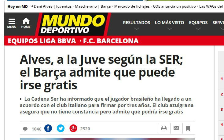 Mundo Deportivo: “Il Barça conferma che può liberarsi” preview