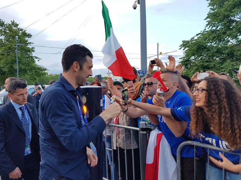 Festa per gli azzurri al rientro a Montpellier preview