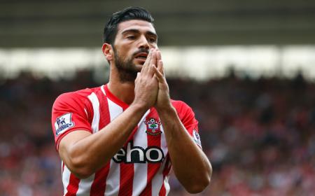 <> at St Mary's Stadium on September 27, 2014 in Southampton, England.