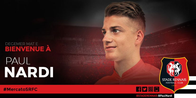 Ufficiale: Monaco, Paul Nardi vola al Rennes preview