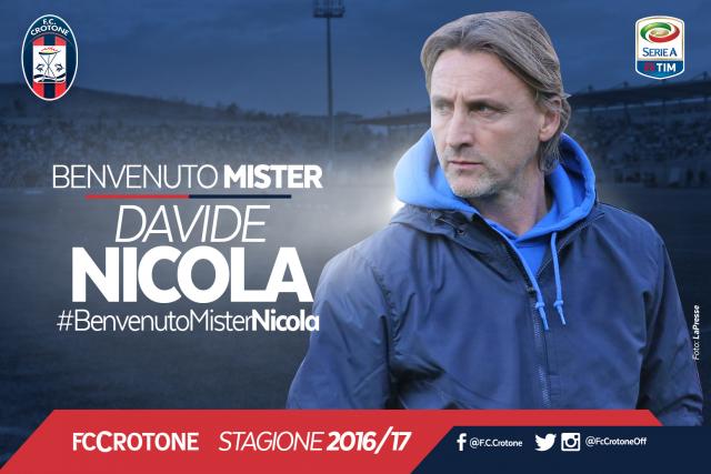 Crotone, presentazione di Nicola: “Il mio entusiasmo è alle stelle” preview