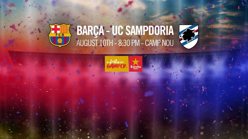 Trofeo Gamper: il Barcellona ha scelto di sfidare la Samp preview