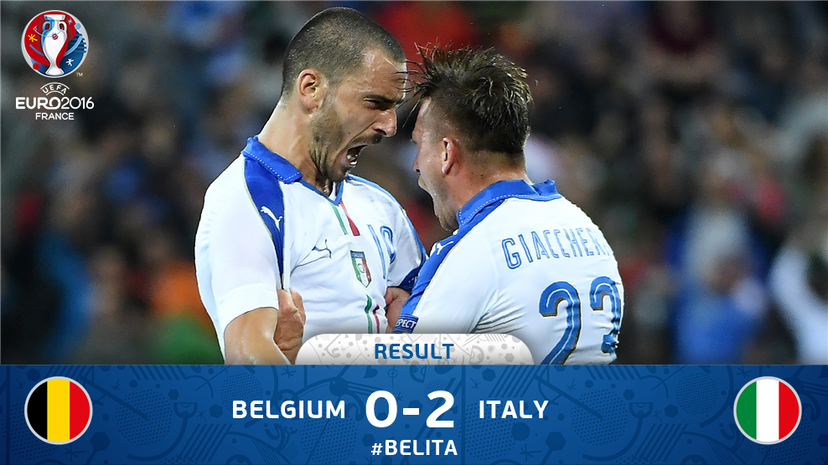 È grand’Italia: 2-0 al Belgio all’esordio! Decidono Giak e Pellè preview