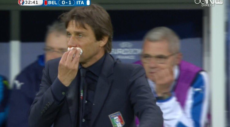 Giak segna, Conte esulta…e si procura una ferita preview