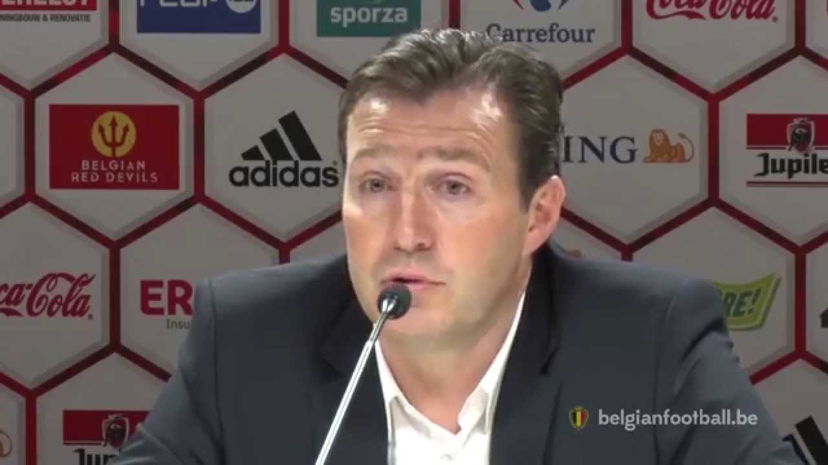 Wilmots: “Italia squadra di guerrieri” preview