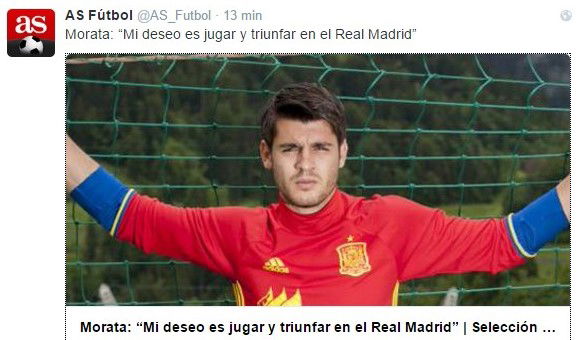 Morata: “Il mio desiderio è il Real, ma la Premier…” preview