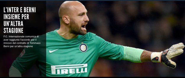 Ufficiale: Berni-Inter, avanti fino al 2017 preview