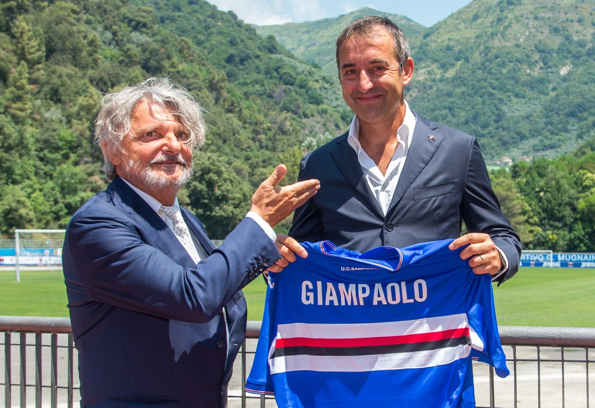 Giampaolo: “Saranno i risultati a giudicarmi. Cassano? Può diventare un grande allenatore” article-post