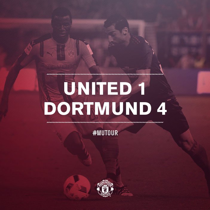 Mou, pesante ko all’esordio nell’ICC: il Borussia rifila un netto 4-1 allo United preview