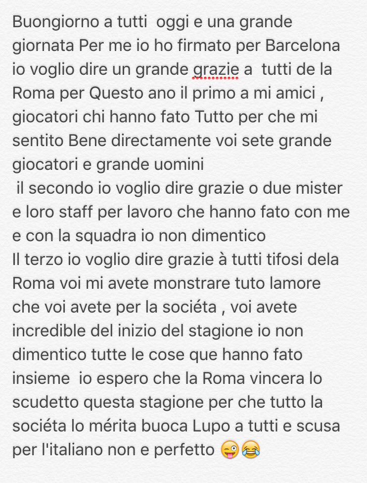Digne saluta la Roma: “Mi avete dato tanto amore, vi auguro di vincere lo scudetto” preview