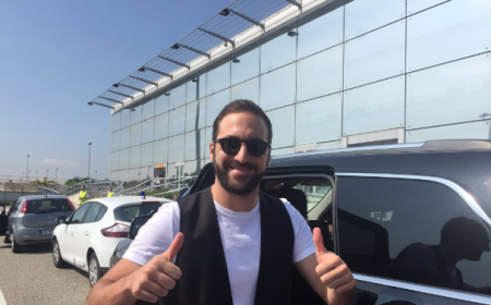 Higuain arriva a Torino Twitter Juventus