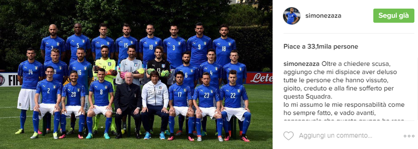 Zaza: “Chiedo scusa a tutti, ho deluso tante persone” preview