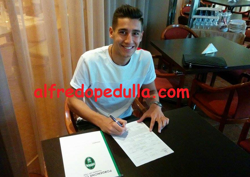 Raffini-Pordenone, c’è l’ufficialità: ecco la foto della firma preview