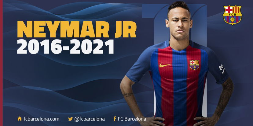 Ufficiale: Barcellona-Neymar, avanti fino al 2021 preview