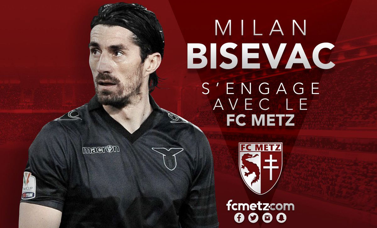 Ufficiale: Lazio, Bisevac vola al Metz article-post