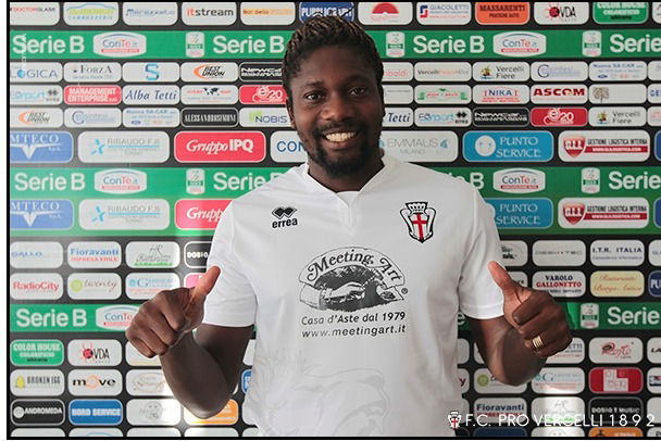 Ora è anche ufficiale: Ebagua alla Pro Vercelli article-post