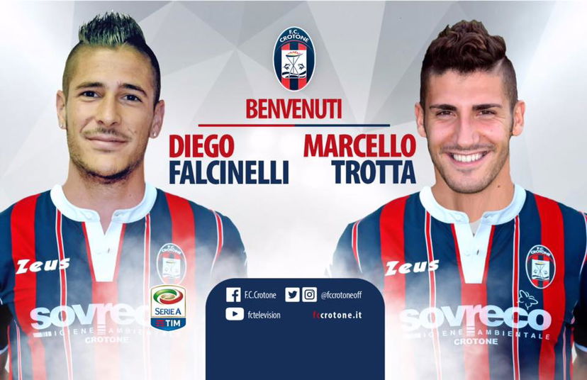 Ora c’è anche l’ufficialità: Falcinelli e Trotta al Crotone preview
