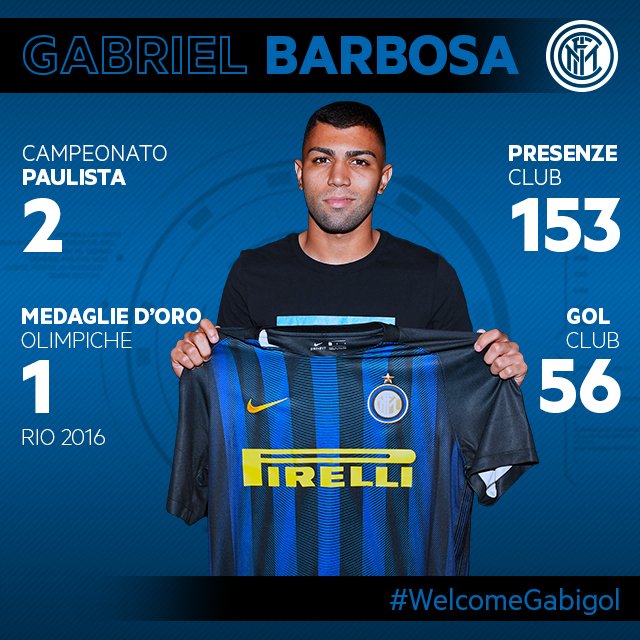 Ufficiale: Gabigol all’Inter preview