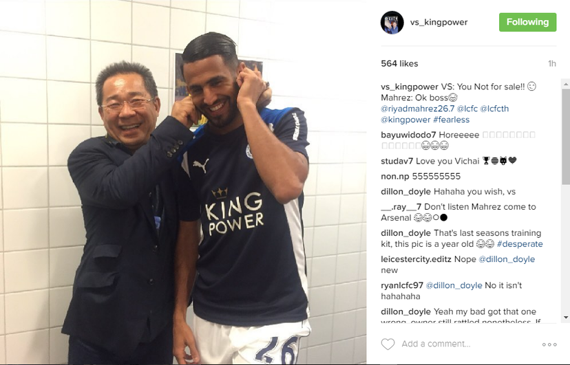 Dall’Inghilterra: il Leicetser blinda Mahrez preview