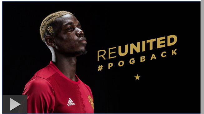 Finalmente è ufficiale: Paul Pogba torna al Manchester United preview