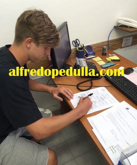 Posocco-Santarcangelo, ecco la foto della firma article-post